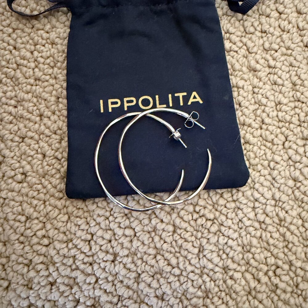 Ippolita "Squiggle" Hoop Earrings